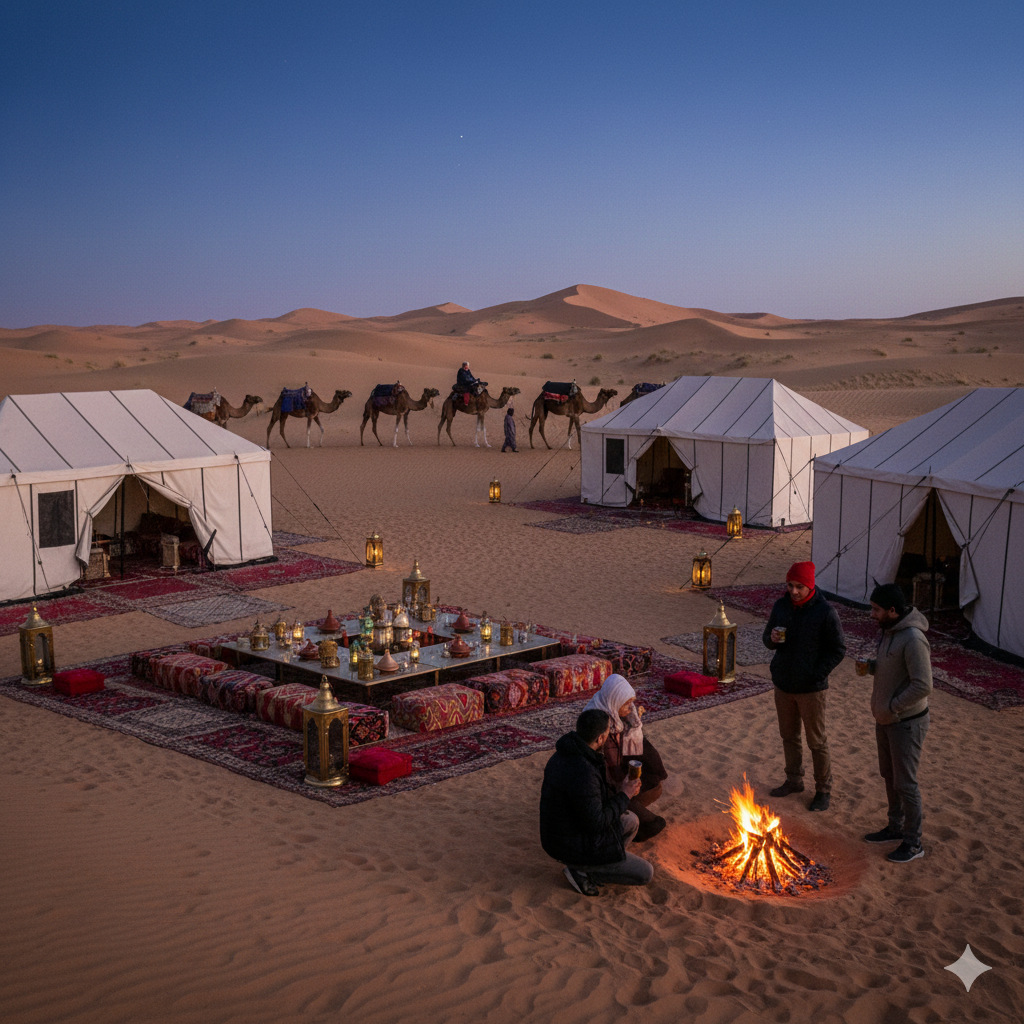 Luxury Sahara Desert Camp